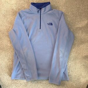 North Face QuarterZip Fleece Jacket Pullover